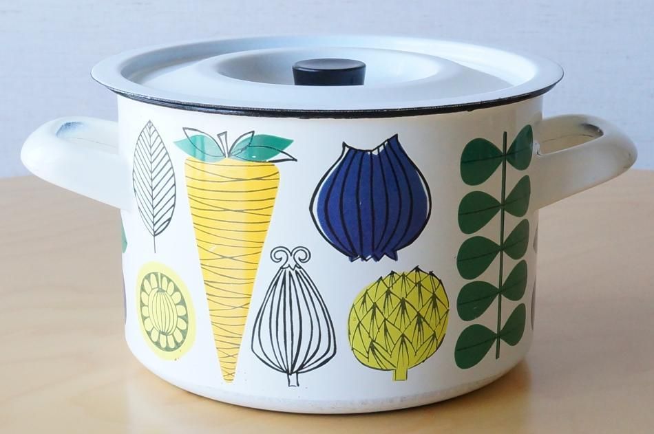 FINEL フィネル ホーロー両手鍋（VEGETA・野菜）- 北欧雑貨、北欧