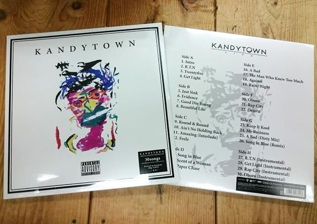 KANDYTOWN - KANDYTOWN [4LP] WARNER MUSIC JAPAN (2017)【数量限定