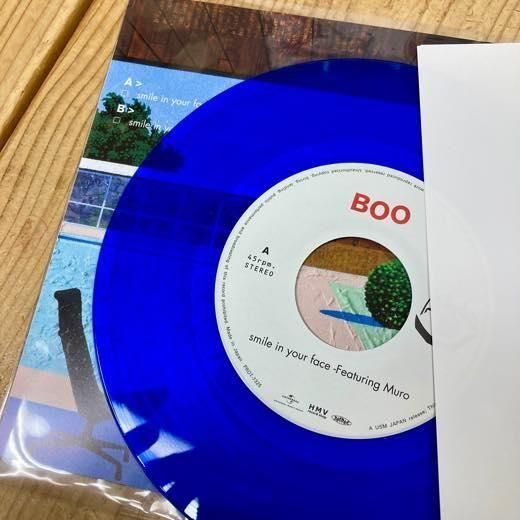 WENOD RECORDS : Boo - Smile In Your Face -Featuring Muro (クリア