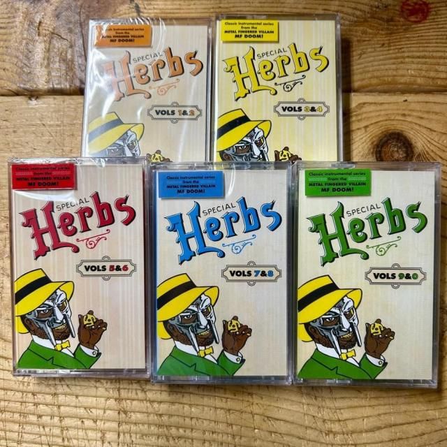 WENOD RECORDS : MF DOOM - METAL FINGERS PRESENTS: SPECIAL HERBS