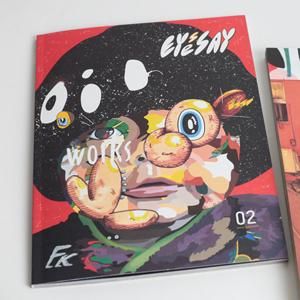 WENOD RECORDS : POPY OIL - EYESSAY 02 [BOOK+CDR] OILWORKS (2017)