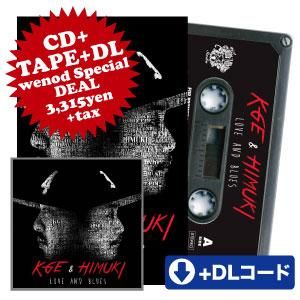 WENOD RECORDS : KGE & HIMUKI - LOVE AND BLUES CD+TAPE ALBUM(+