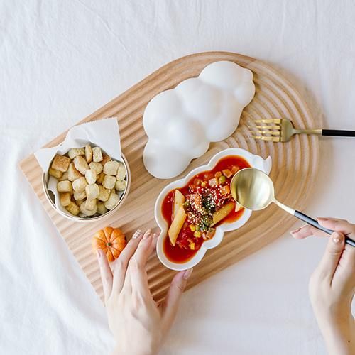 くもの形の器 Cloud nine 蓋物 | 224porcelain