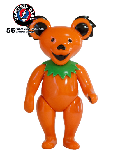 056 Grateful Dead Bear Grateful Orange 【グレイトフルデッドベア