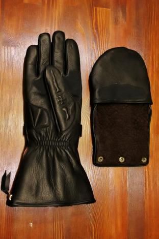 SKULL FLIGHT スカルフライト ULTIMATE BONE GLOVE 冬用グローブ Black