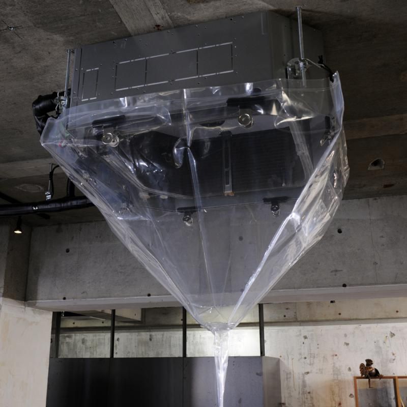 大】天カセ・天吊用エアコン洗浄カバー SA-P03D－株式会社エアコン