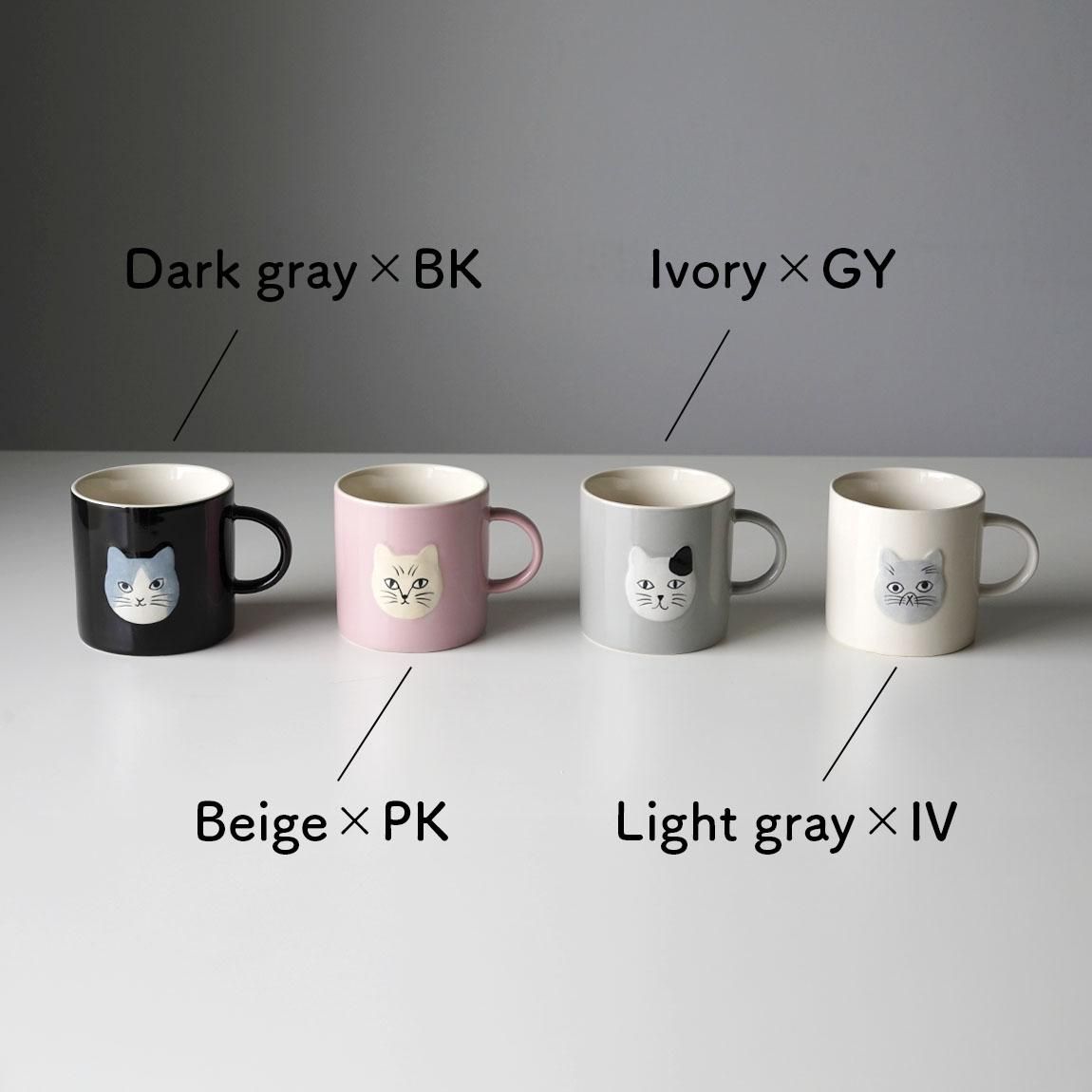 松尾ミユキ | 猫マグカップ エンボス - Anchor Bridge アンカー