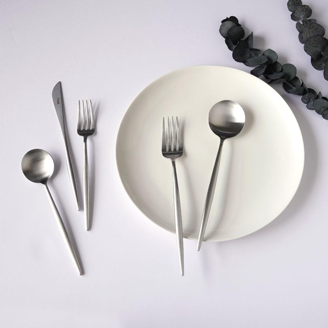 こな子 クチポール MOON マットシルバー 5種×各4本 計20本