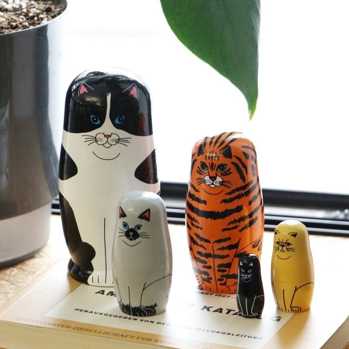猫のマトリョーシカ | フィーライン ファイブ | Feline 5 | MIDORI