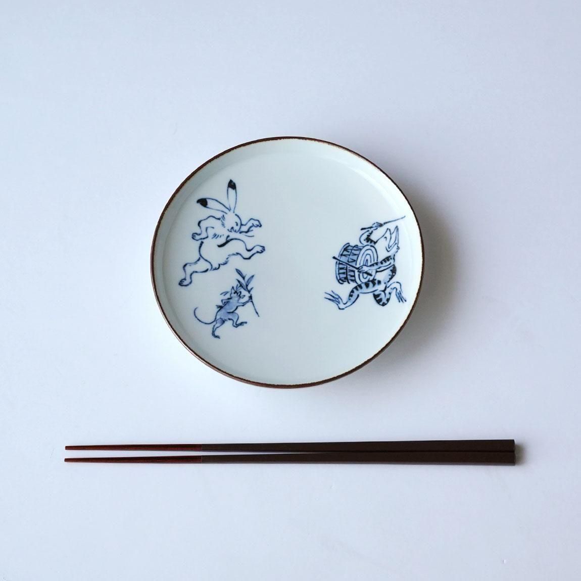 BARBAR 鳥獣戯画 5寸皿 | 波佐見焼 おしゃれ食器 - Anchor Bridge