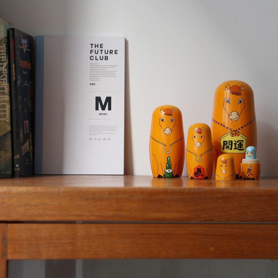 ハッピーニューホース | 干支マトリョーシカ - Anchor Bridge アンカー