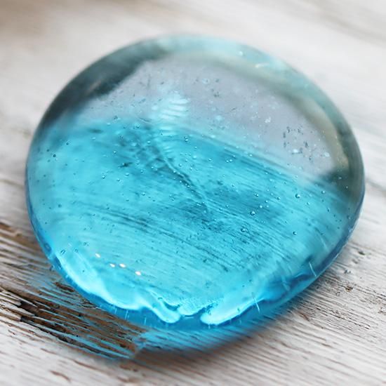 水色硝子の石蹴り - 海福雑貨通販部