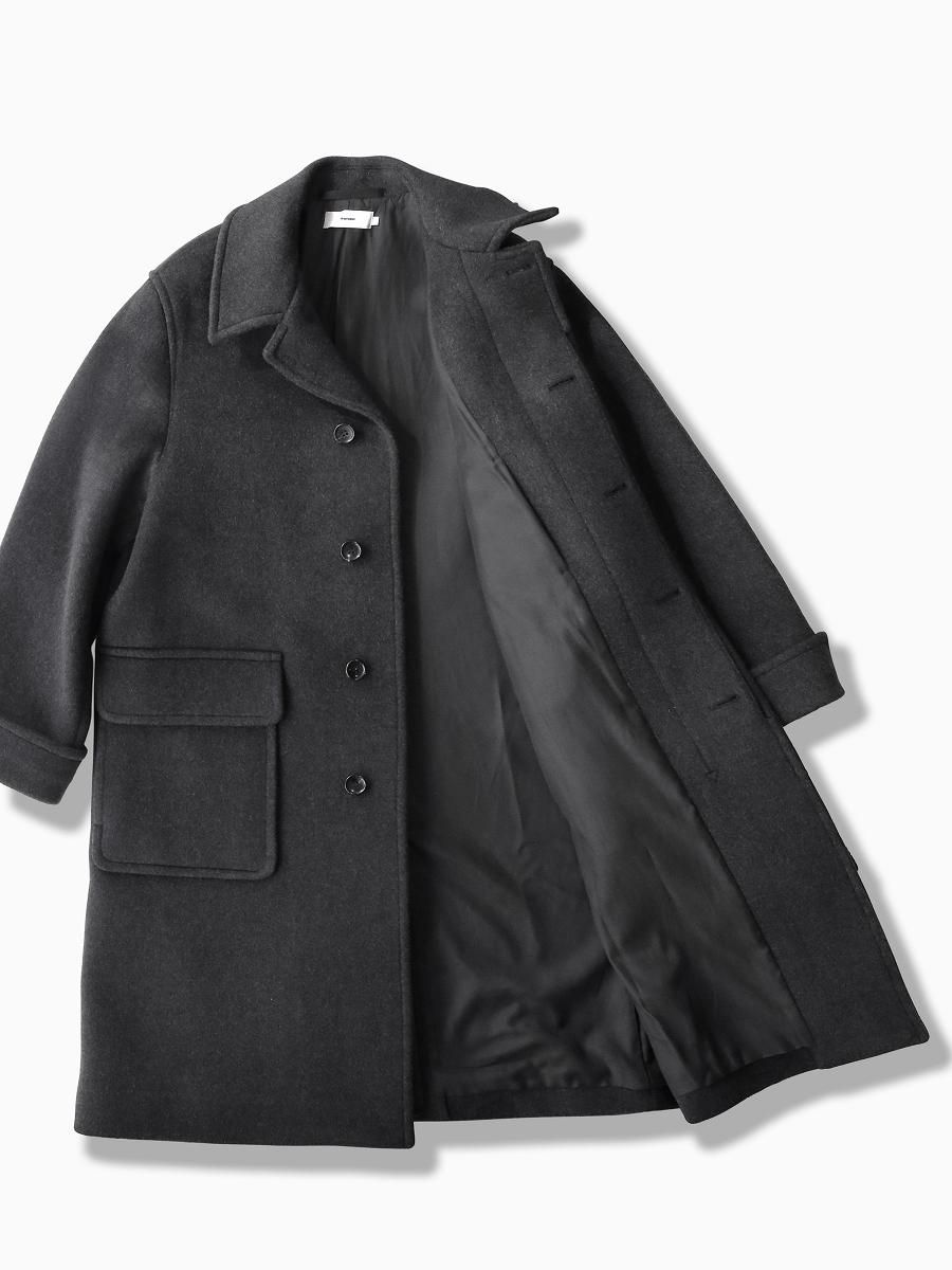 Graphpaper - グラフペーパー / WOOL CASHMERE MELTON COAT | NOTHING BUT