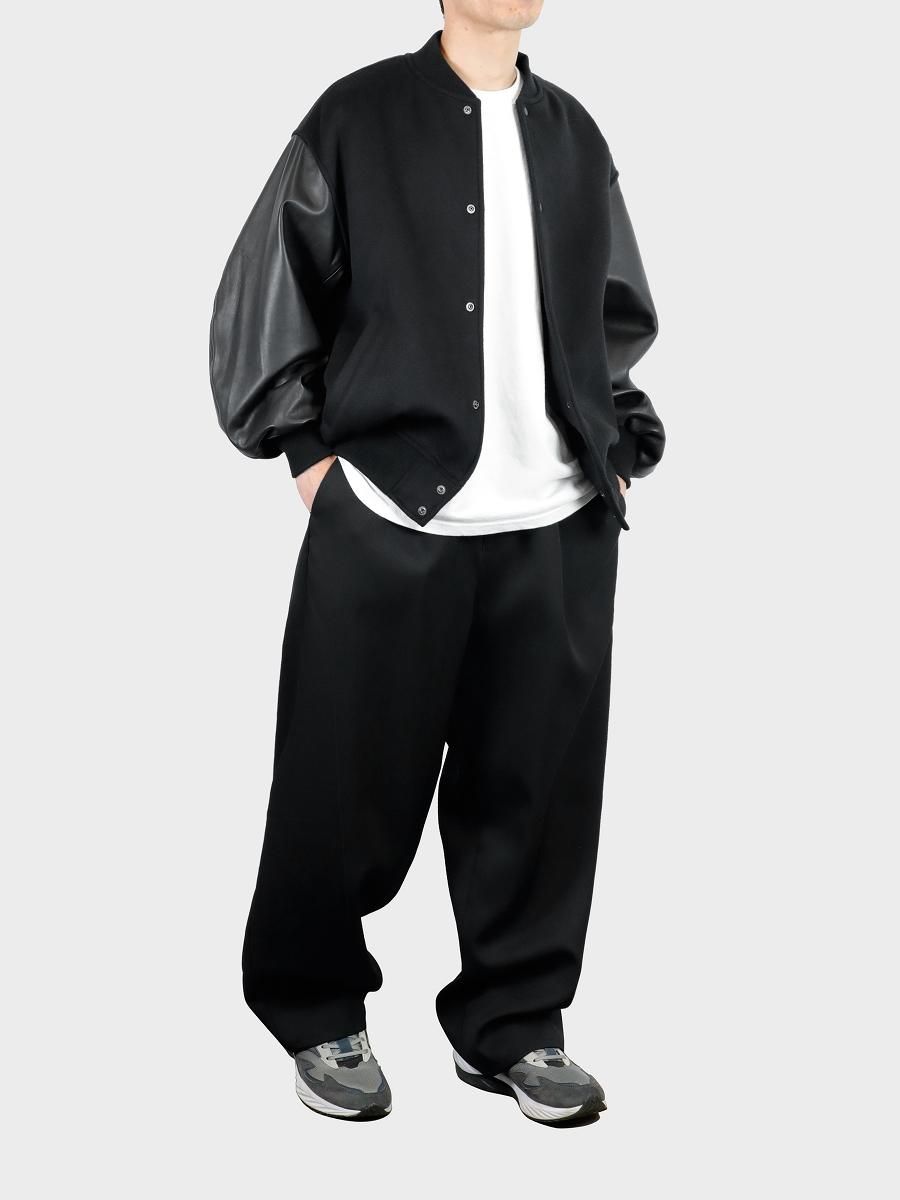 Graphpaper - グラフペーパー / LIGHT MELTON STADIUM JACKET