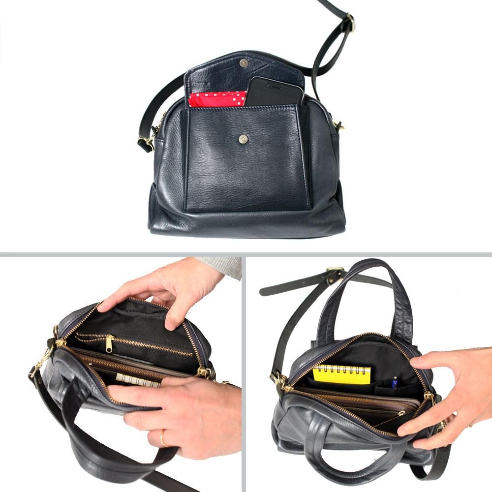 Ense（アンサ） / 2way boston S レザー 2WAY ボストンバッグ S ens