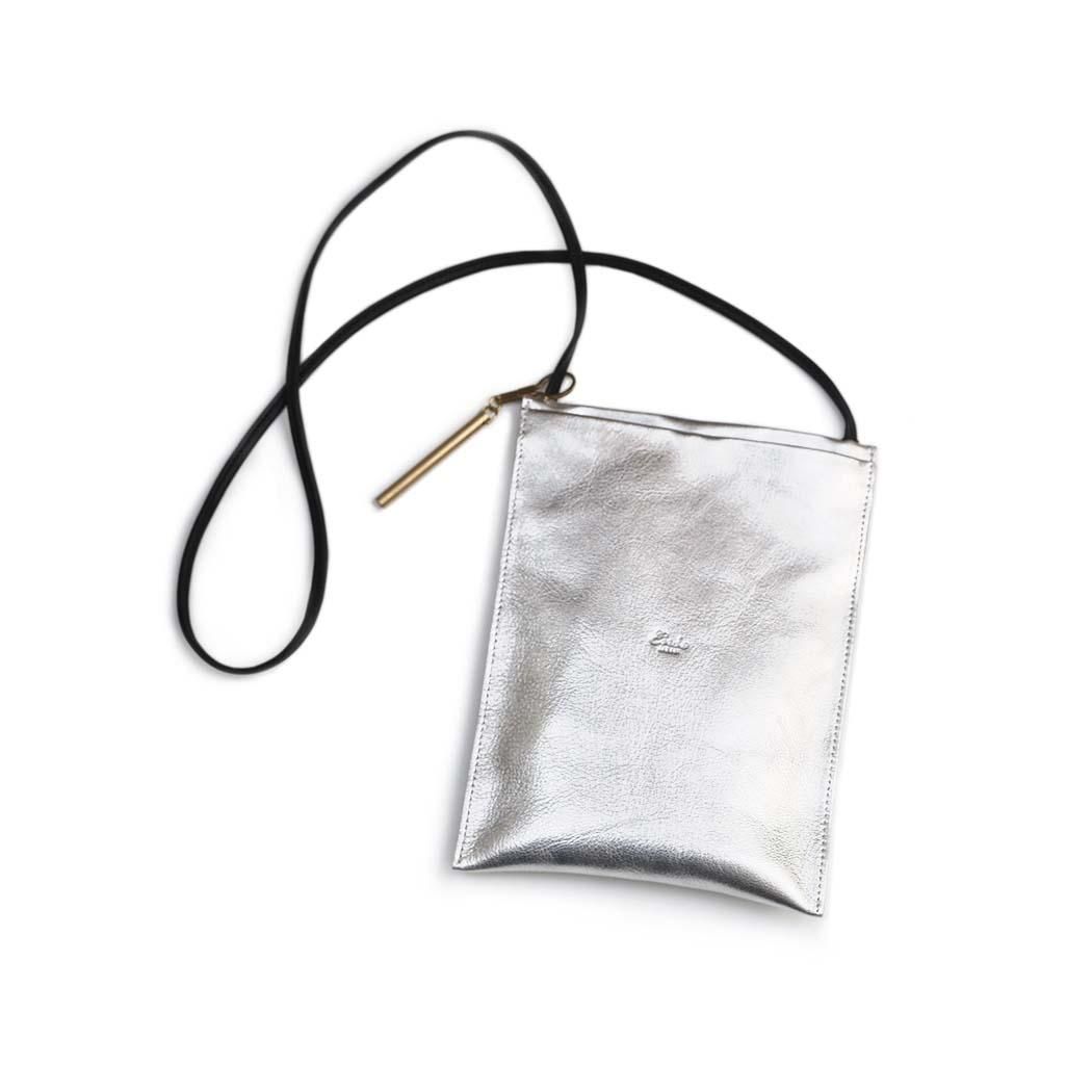 Ense (アンサ) / tate sacoche S001 タテ サコッシュ - ゴート シルバー