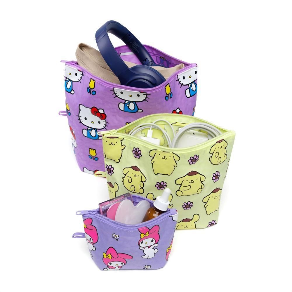 BAGGU (バグー) / Go Pouch Set マチ付き ポーチ 3点セット - STILL LIFE