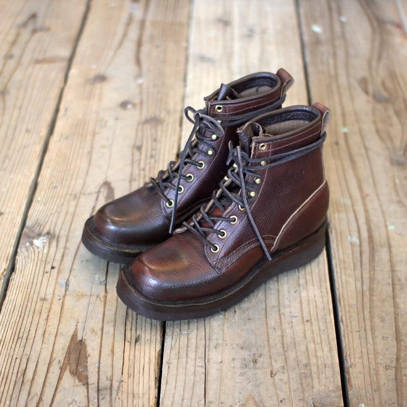 GRIZZLY BOOTS【グリズリーブーツ】Black Bear / Horween Brown - 大阪