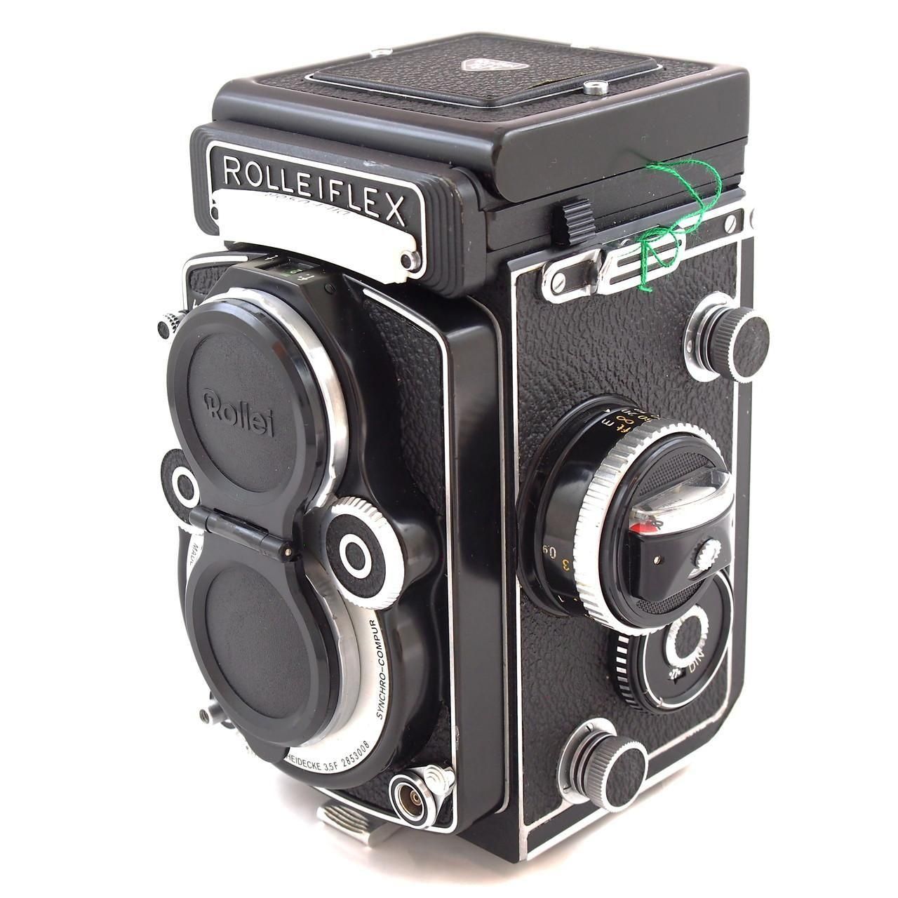 ROLLEIFLEX 3.5F 75mmf3.5 WHITE FACE XENOTAR