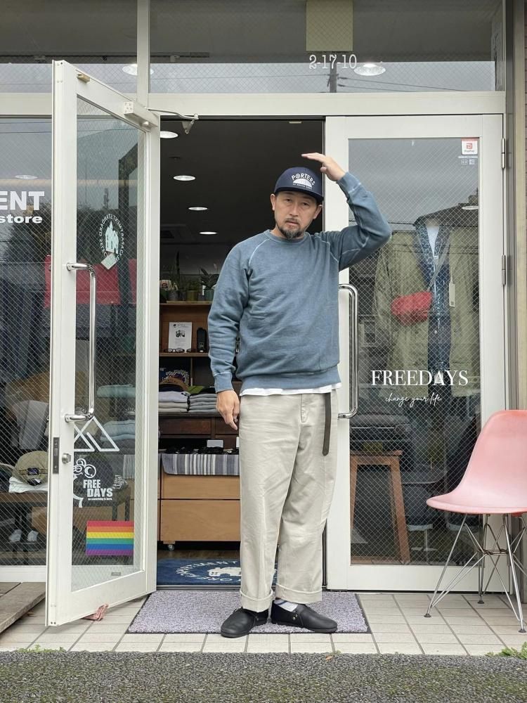 グッドオン【GOOD ON】RAGLAN CREW SWEAT/ラグランクルースウェット 日本製