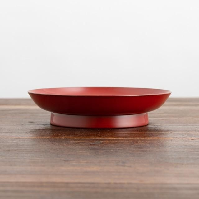 岩舘隆 岩手県浄法寺 五寸椿皿 朱浄法寺塗 塗師 販売店 通販 FRANK