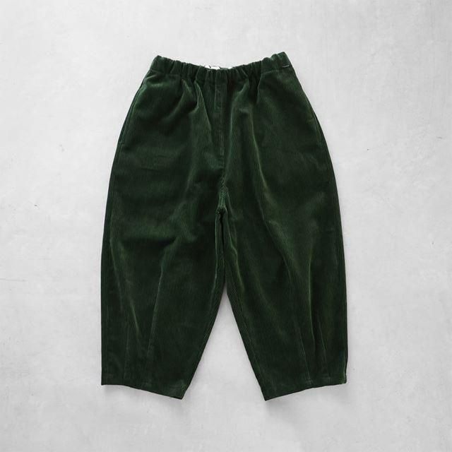 HUIS ハウス シャトルコーデュロイバルーンパンツ（太畝・エバー