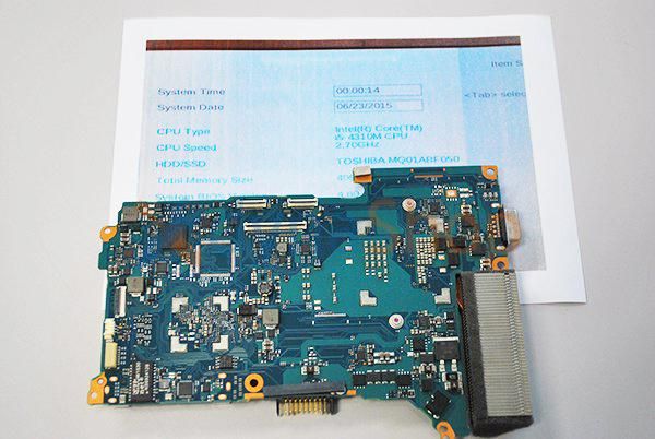 中古 東芝 dynabook R734/M シリーズ マザーボード（CPU付き）M210429-1