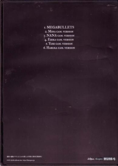 FATE GEAR / MEGABULLETS (DVD-R) - DISK HEAVEN