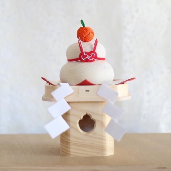 中川政七商店 木製鏡餅飾り の通販