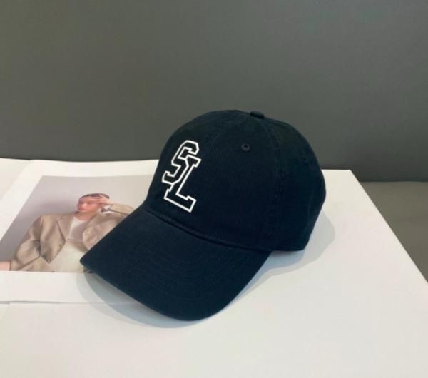 大特価】ブラック フロントロゴ SLロゴ ベースボールキャップ キャップ