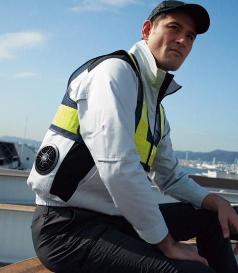 旭蝶繊維 70019（ショート丈 安全ベスト）｜空調服専門店