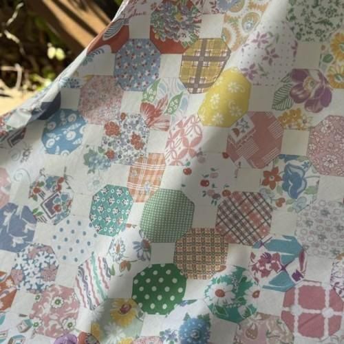 パッチワークキルト生地 | オクタゴンサーティーズ柄 - パッチワーク