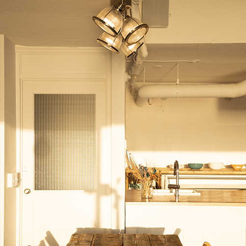 DINER 4 シーリングランプ 照明 ガラス 4灯照明 LED対応 角度調節