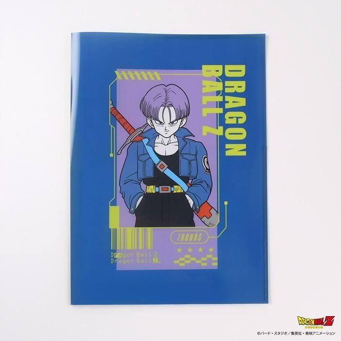 Wポケット付きクリアファイル｜ドラゴンボールZ｜フラワーリング