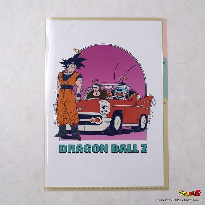 インデックス付きクリアファイル｜ドラゴンボールZ｜フラワーリング