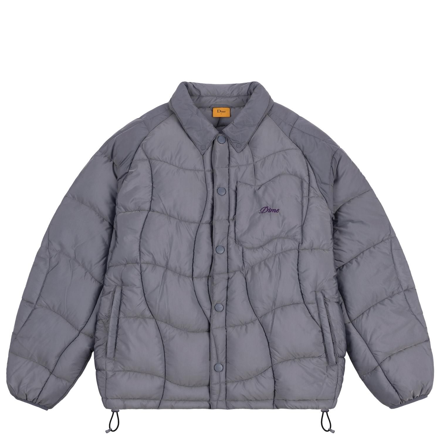 DIMEMIDWEIGHT WAVE PUFFER JACKET - Apple Butter Store