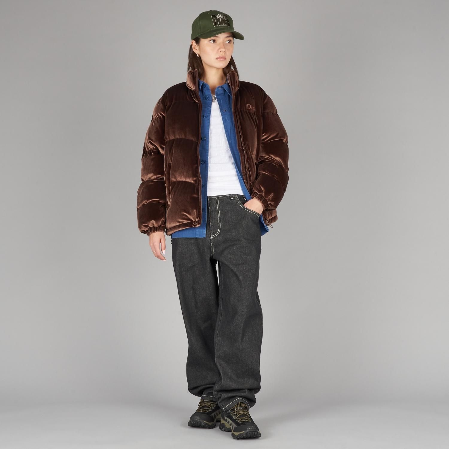 DIMEVELVET QUILTED PUFFER - Apple Butter Store