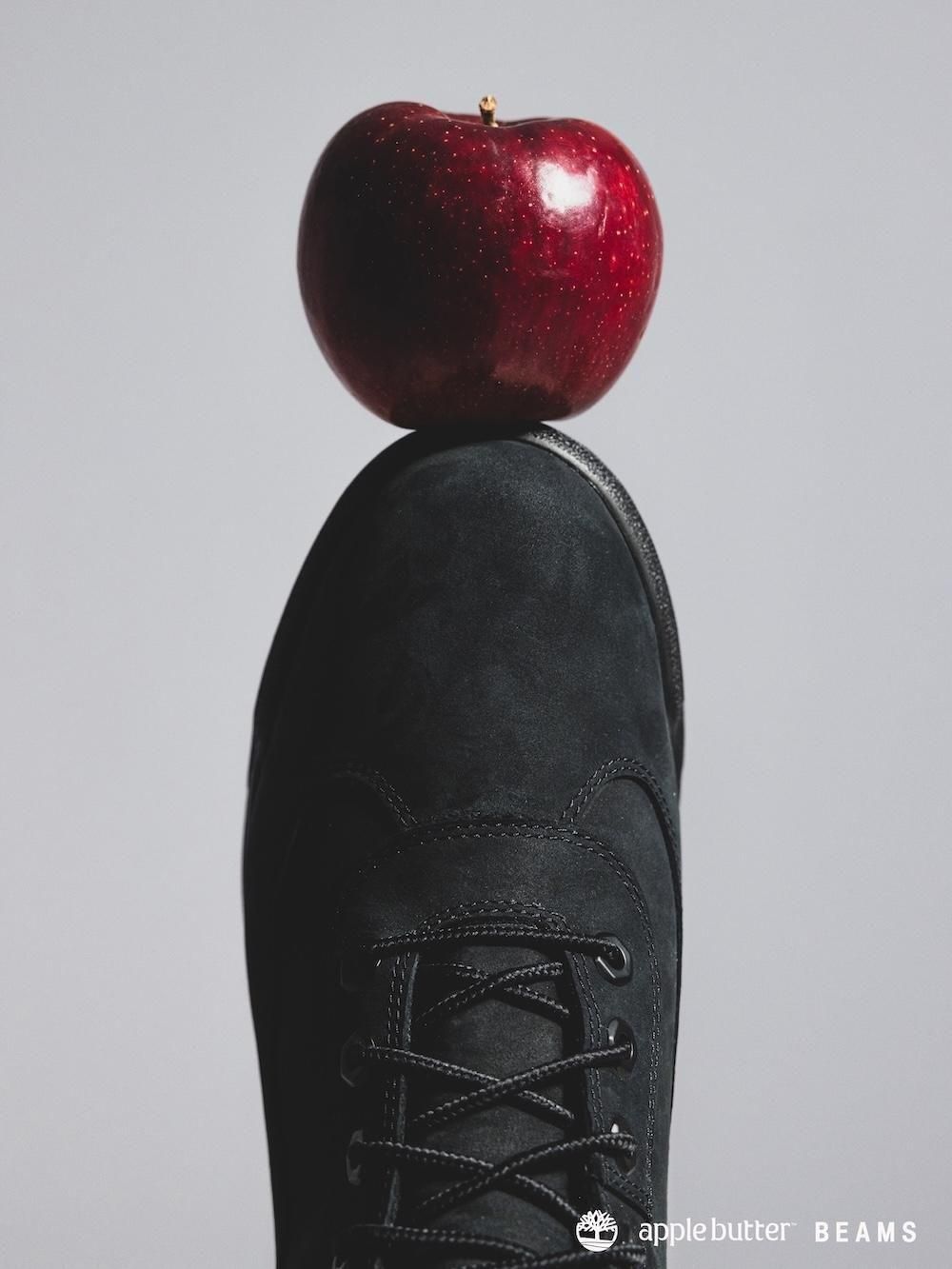 Timberland × BEAMS × APPLE BUTTER STOREField Boots GTX Black Color