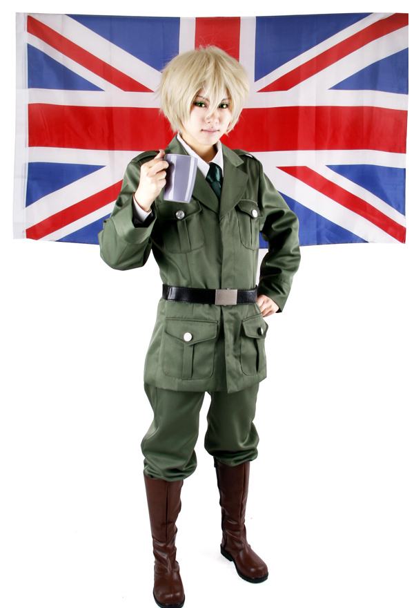 Hetalia Axis Powers England Cosplay Costume For Sale at