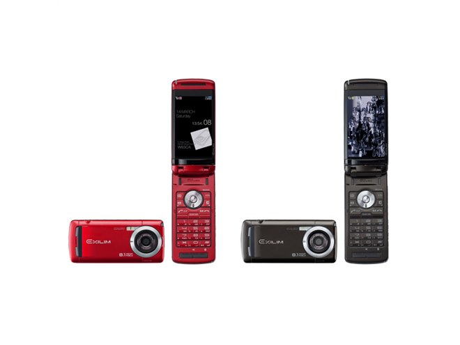 au、「EXILIMケータイ W63CA」に新色2色を追加 - 価格.com