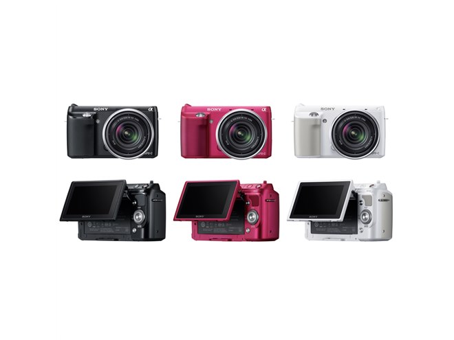 ソニー、180度チルト可動式液晶を採用する「NEX-F3」 - 価格.com