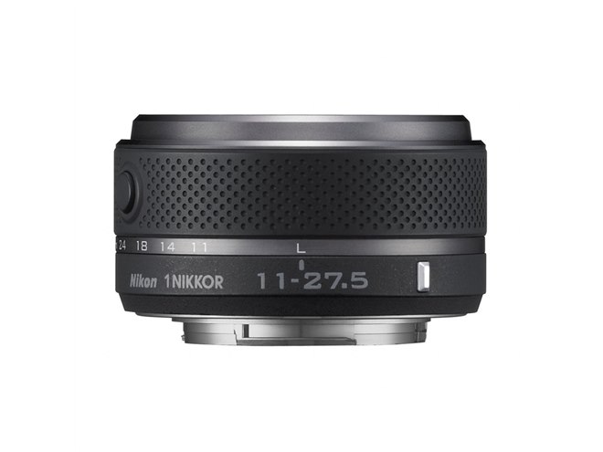 ニコン、コンパクトなNikon 1用標準ズームレンズ「1 NIKKOR 11-27.5mm