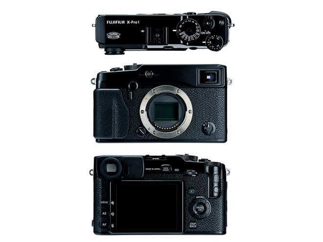 富士フイルム、同社初のミラーレス一眼「FUJIFILM X-Pro 1」を発表