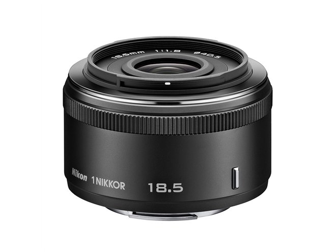 ニコン、Nikon 1用レンズ「1 NIKKOR 18.5mm f/1.8」を11月1日に発売
