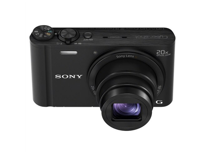 ソニー、最小・最軽量の光学20倍「サイバーショット DSC-WX300