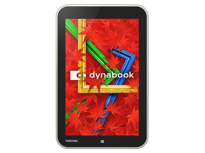 東芝、国内メーカー初の8型Windowsタブレット「dynabook Tab VT484