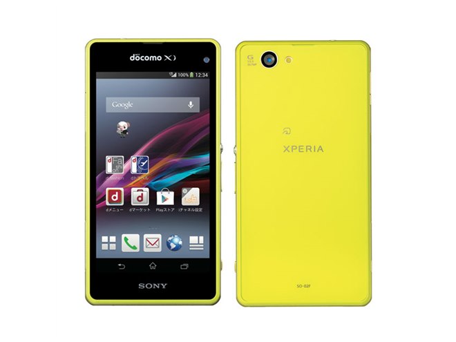 ドコモ、4.3型HDスマホ「Xperia Z1 f SO-02F」を12/19発売 - 価格.com
