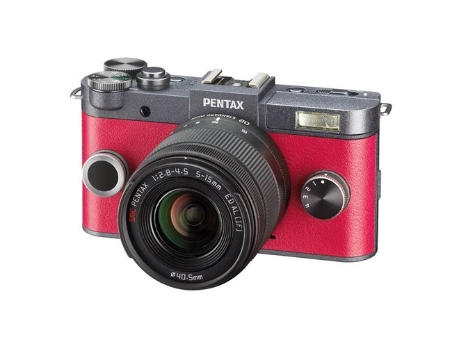 リコー、質感を高めたクラシカルな小型一眼カメラ「PENTAX Q-S1