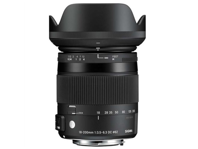 シグマ、マクロに強い高倍率ズームレンズ「18-200mm F3.5-6.3 DC MACRO
