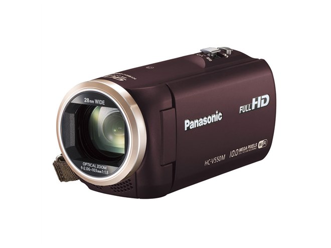 パナソニック、光学50倍＆iA90倍ズームに対応したビデオカメラ「HC